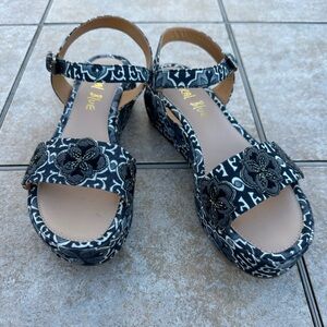 Coral Blue Sandal